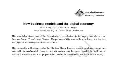 Productivity Commission investigates whether regulation is forcing SMEs out of Australia